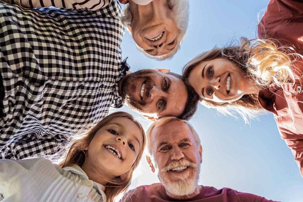 family in a circle after personality disorder collinswood nj