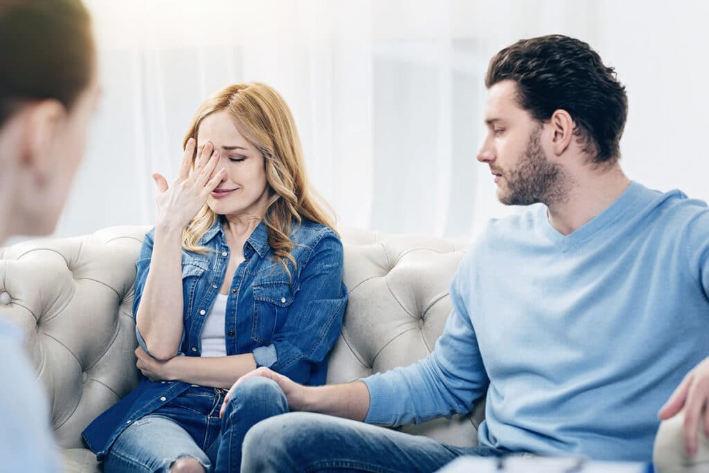 couple with anxiety therapist Cherry Hill NJ