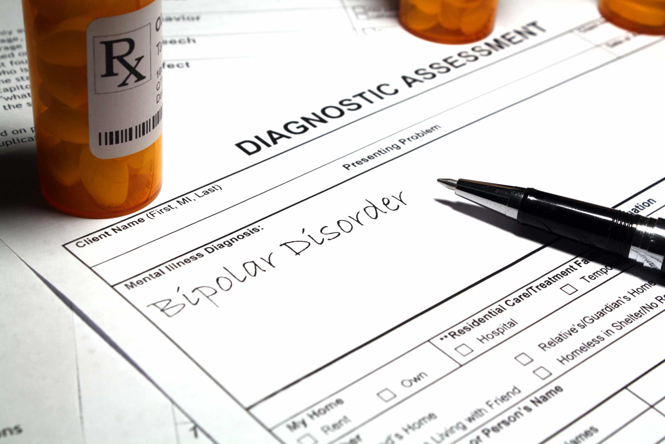 Bipolar disorder prescription