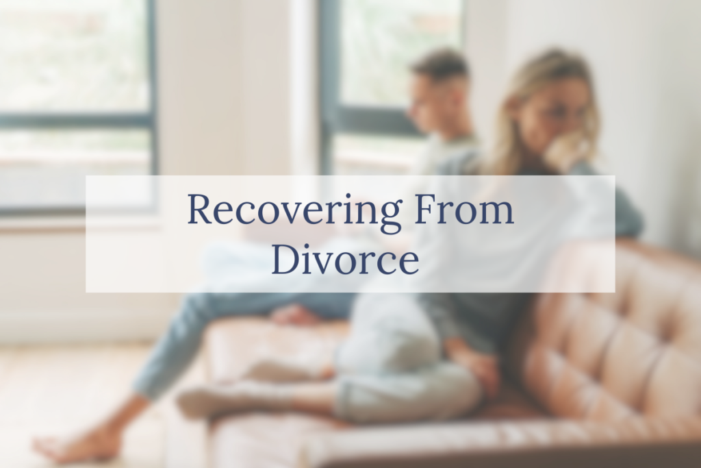 Recovering From Divorce